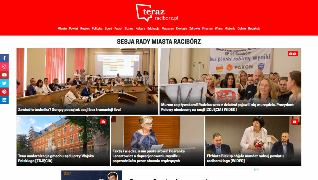 teraz racibórz strona internetowa portal ogłoszeniowy